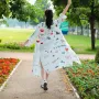 Passion model aktif, enerjik desenli tensel kimono üst giyim