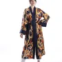 FELIN Model Uzun LEOPAR Baskılı Kimono Üst