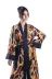 FELIN Model Uzun LEOPAR Baskılı Kimono Üst