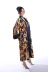 FELIN Model Uzun LEOPAR Baskılı Kimono Üst
