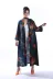 ZAHRA Model Uzun Çiçek Baskılı Kimono Üst